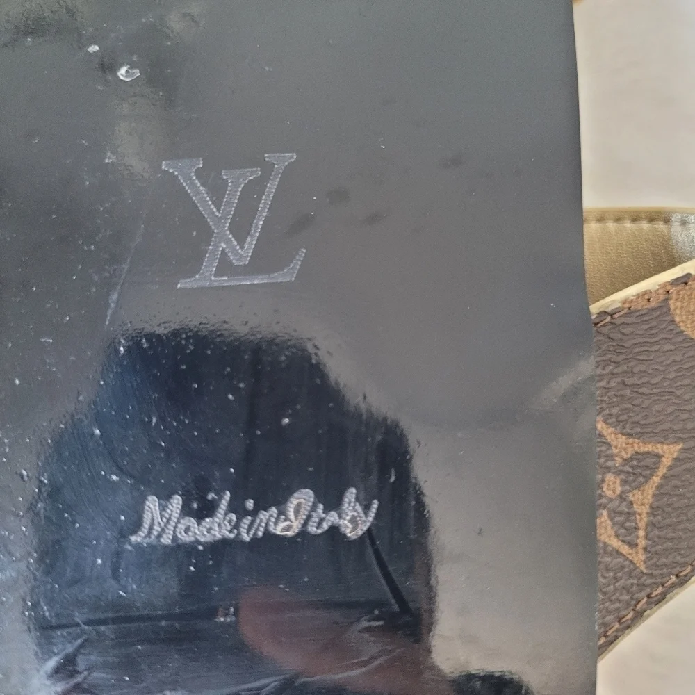 LOUIS VUITTON Bom Dia Flat Mule